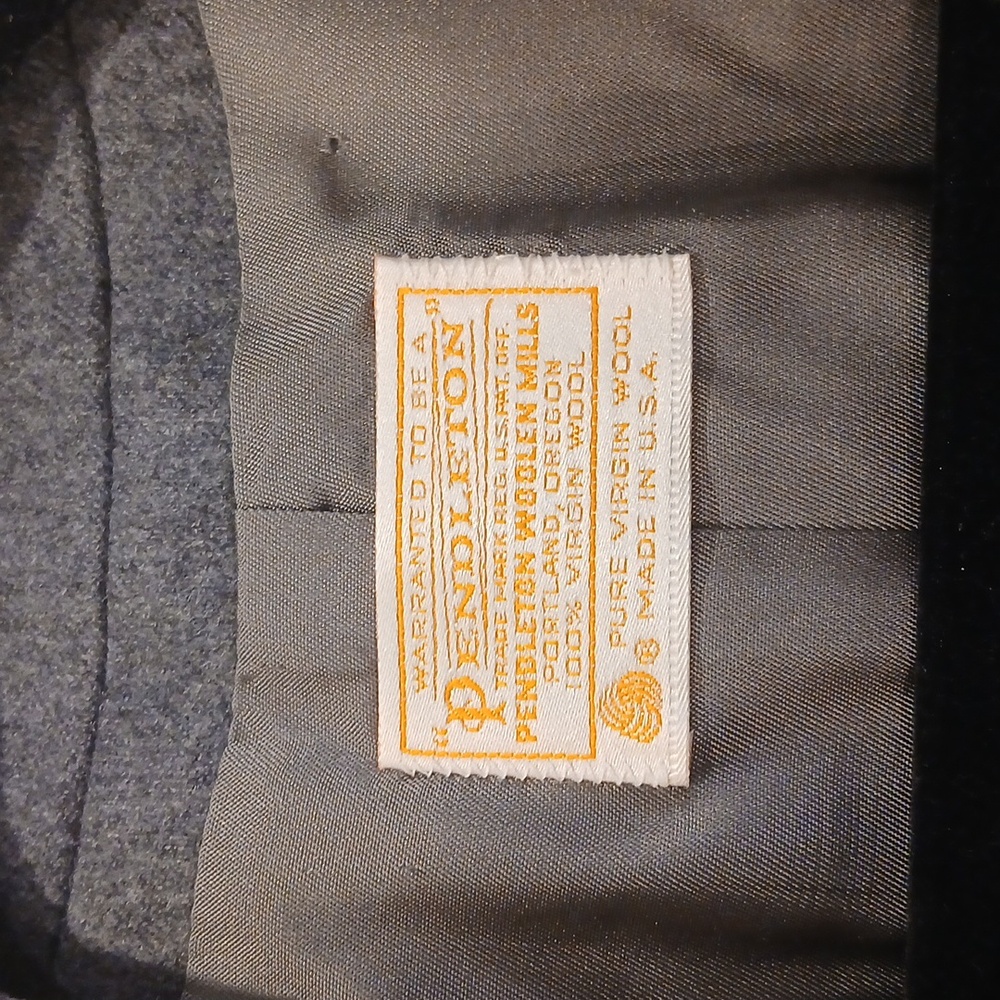 Pendleton Wool 2 Button Blazer Grey Size 14 - image 3